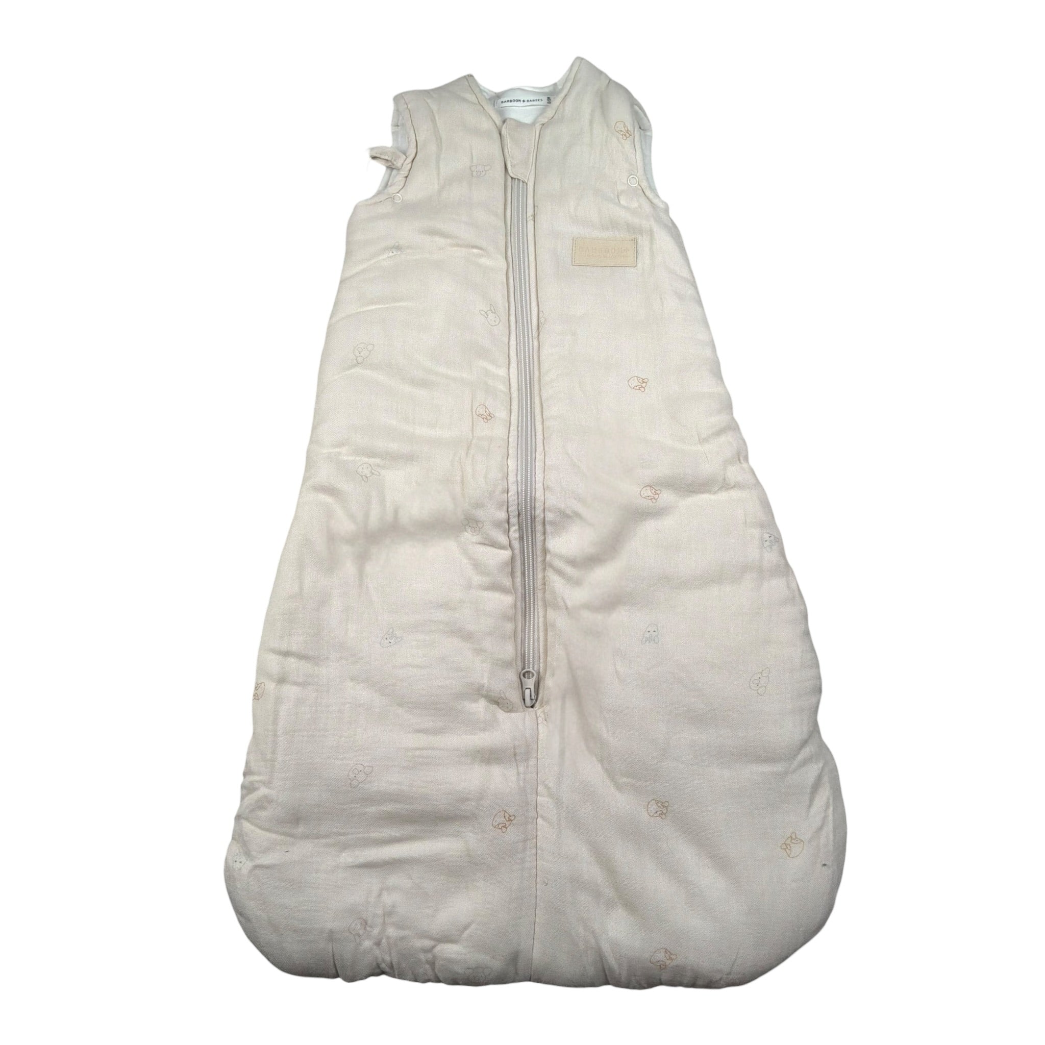 Bamboon+Babies Sacca Tinta Unita con Stampe per Neonato TOG PANNA BAMBOON+BABIES 