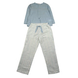 Barcellino Completo 2 Pezzi Camicia-Pantalone Bicolore per Bambino 120813 BIANCO/AZZURRO BARCELLINO 