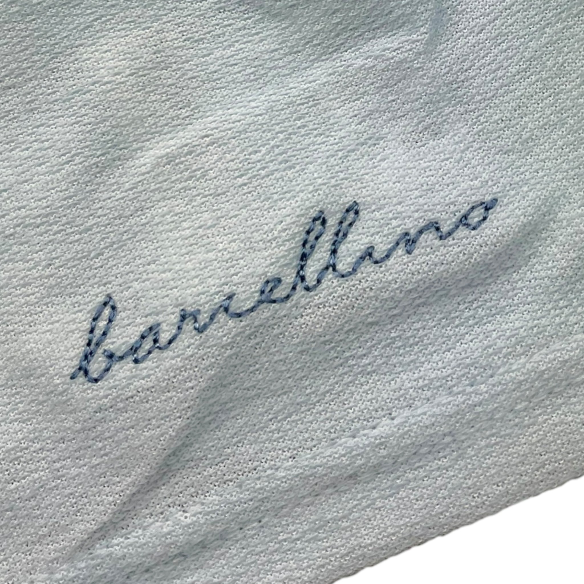 Barcellino Cappello Tinta Unita con Stampa per Neonato 9089 AZZURRO BARCELLINO 