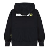 Barrow Kids Felpa con Zip E Cappuccio Tinta Unita per Bambino S5BKJUKZH077 NERO BARROW KIDS 