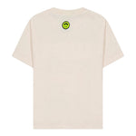 Barrow Kids T-Shirt Girocollo Tinta Unita con Stampa per Bambino S5BKJUTH065 PANNA BARROW KIDS 