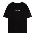 Barrow Kids T-Shirt Girocollo Tinta Unita con Stampa per Bambino S5BKJUTH072 NERO BARROW KIDS 