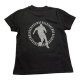 Bikkembergs T-Shirt Girocollo Tinta Unita con Logo per Neonato BK1602NX NERO BiKKEMBERGS 