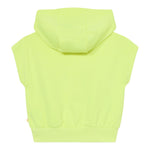 Billieblush Felpa Smanicata Tinta Unita con Cappuccio per Bambina U20846 GIALLO FLUO BillIEBLUSH 