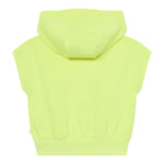 Billieblush Felpa Smanicata Tinta Unita con Cappuccio per Bambina U20846X GIALLO FLUO BillIEBLUSH 