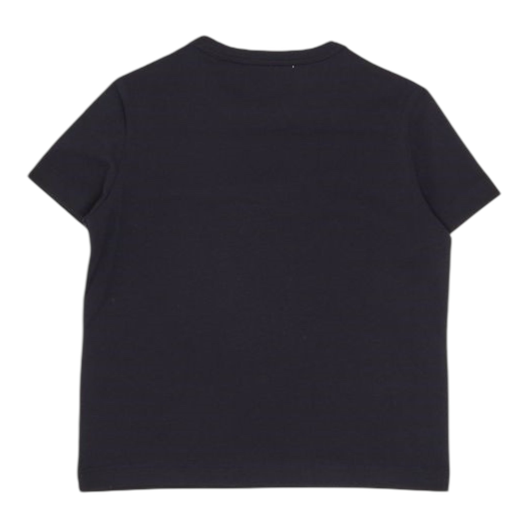 Blauer T-Shirt Giricollo Tinta Unita con Stampa per Neonato 24SBLKH02508N BLU BLAUER 