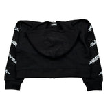 Blauer Felpa con Zip E Cappuccio Tinta Unita con Stampe per Neonata 25SBLGF02547N NERO BLAUER 