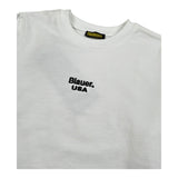 Blauer Felpa Chiusa Girocollo Tinta Unita con Stampa per Neonato 25SBLKF03551N BIANCO BLAUER 