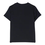 Boss T-Shirt Girocollo Tinta Unita con Stampa per Neonato J05P12 NERO BOSS 