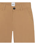Boss Pantalone tinta unita con Girovita Regolabile Beige per Bambino J50673X BEIGE BOSS 