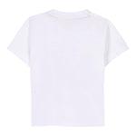 Boss T-Shirt Girocollo Tinta Unita con Stampa per Neonato J52113 BIANCO BOSS 