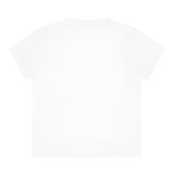 Boss T-Shirt Girocollo Tinta Unita con Stampa per Neonato J52113X BIANCO BOSS 