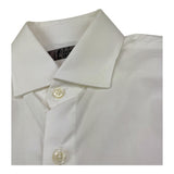 C12 Camicia Manica Lunga Tinta Unita per Bambino CMC219 BIANCO C12 