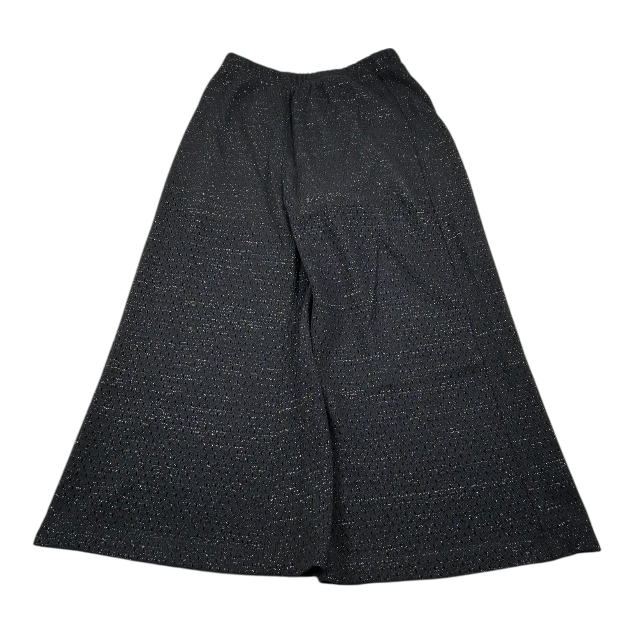 Caffe' D'Orzo Pantalone Modello A Palazzo Tinta Unita per Bambina ZW6A40 NERO CAFFE' D'ORZO 