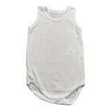 Calamaro Body Mezza Manica Tinta Unita con Trafori per Neonato BDM1 BIANCO CALAMARO 