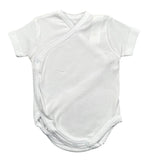 Calamaro Body Tinta Unita Traforato per Neonata EKEO BIANCO CALAMARO 