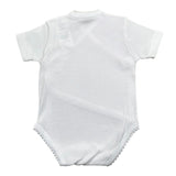 Calamaro Body Tinta Unita Mezza Manica per Neonata KWEE BIANCO CALAMARO 