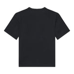 Calvin Klein T-Shirt Girocollo Tinta Unita con Stampa per Bambino IB0IB02356 NERO CALVIN KLEIN 