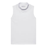 Calvin Klein Canotta Tinta Unita Giromanica con Stampa per Bambina IG0IG02486 BIANCO CALVIN KLEIN 
