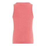 Calvin Klein Canotta Tinta Unita Giromanica con Stampa per Bambina IG0IG02871X FUXIA CALVIN KLEIN 