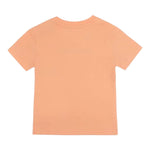 Calvin Klein T-Shirt Tinta Unita Girocollo con Stampa per Neonato IN0IN00068 PESCA CALVIN KLEIN 