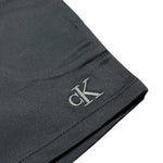 Calvin Klein Short Tinta Unita con Elastico In Vita per Neonata IN0IN00317 NERO CALVIN KLEIN 