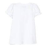 Moschino Abito Mezza Manica Tinta Unita con Stampa per Neonata MDV0CNX BIANCO MOSCHINO 