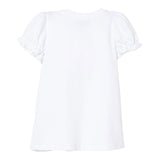 Moschino Abito Mezza Manica Tinta Unita con Stampa per Neonata MDV0CNX BIANCO MOSCHINO 