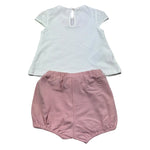 Mayoral Completo 2 Pezzi Canotta-Culotte per Neonata 1663X BIANCO/ROSA MAYORAL 