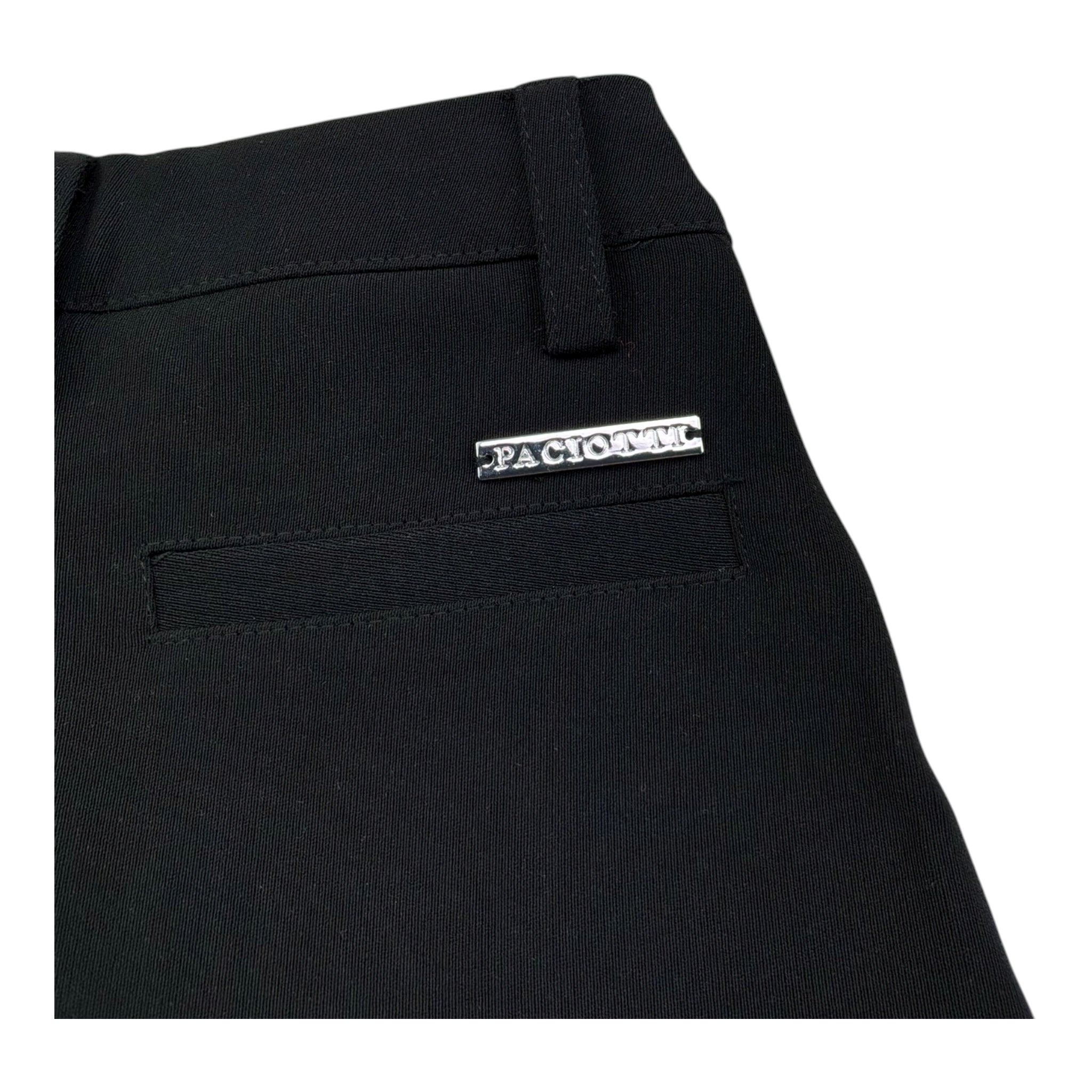 Cesare Paciotti Bermuda Tinta Unita con Girovita Regolabile per Neonato BMP5156BX NERO CESARE PACIOTTI 