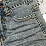Cesare Paciotti Bermuda In Denim Tinta Unita per Neonato BMP5161B AZZURRO CESARE PACIOTTI 