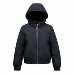 Cesare Paciotti Giubbino Tinta Unita con Zip E Cappuccio per Neonato GBP5154B NERO CESARE PACIOTTI 