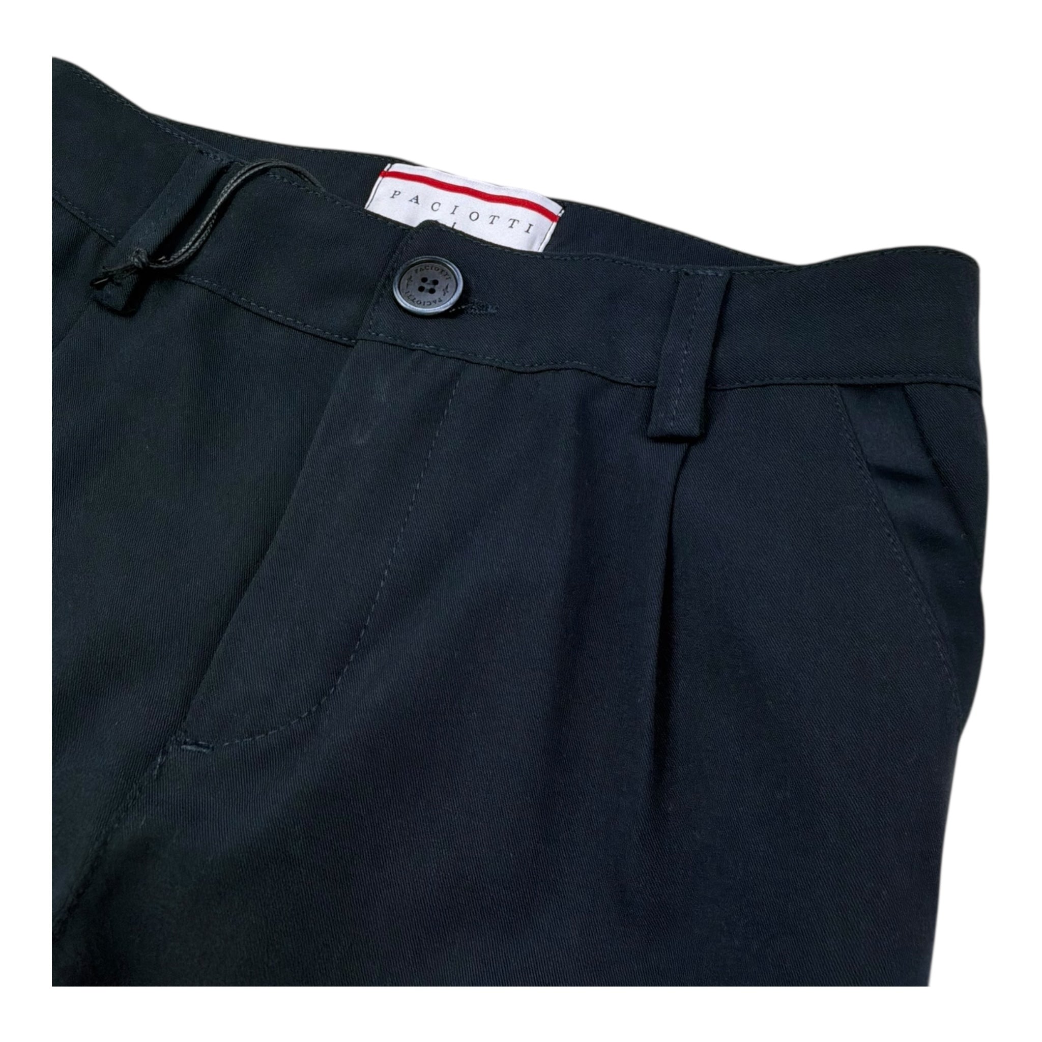 Cesare Paciotti Pantalone Tinta Unita con Girovita Regolabile per Bambino PTP5155BX BLU CESARE PACIOTTI 