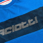 Cesare Paciotti T-Shirt Girocollo Tinta Unita con Stampa per Neonato TSP3108B COBALTO CESARE PACIOTTI 