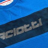 Cesare Paciotti T-Shirt Girocollo Tinta Unita con Stampa per Neonato TSP3108B COBALTO CESARE PACIOTTI 