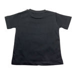 Cesare Paciotti T-Shirt Girocollo Tinta Unita con Stampa per Bambino TSP5107BJ NERO CESARE PACIOTTI 