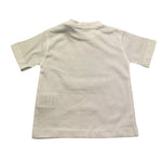 Cesare Paciotti T-Shirt Girocollo Tinta Unita con Stampa per Neonato TSP5107BX BIANCO CESARE PACIOTTI 