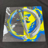Cesare Paciotti T-Shirt Tinta Unita Girocollo con Stampa per Bambino TSP5107J NERO CESARE PACIOTTI 