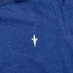 Cesare Paciotti T-Shirt Girocollo Tinta Unita con Stampa per Neonato TSP5155B BLU CESARE PACIOTTI 