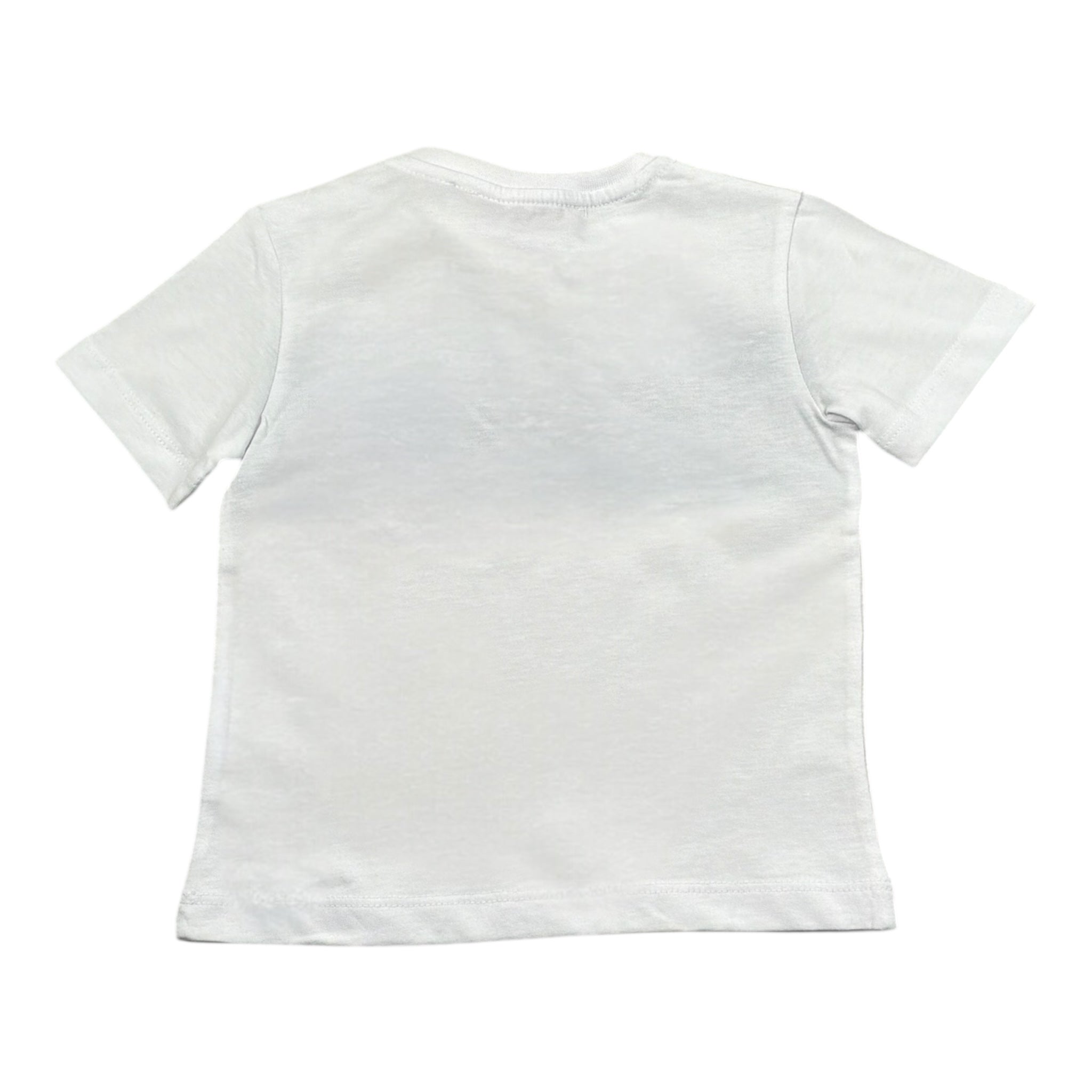 Cesare Paciotti T-Shirt Girocollo Tinta Unita con Stampa per Neonato TSP5157BXN BIANCO CESARE PACIOTTI 