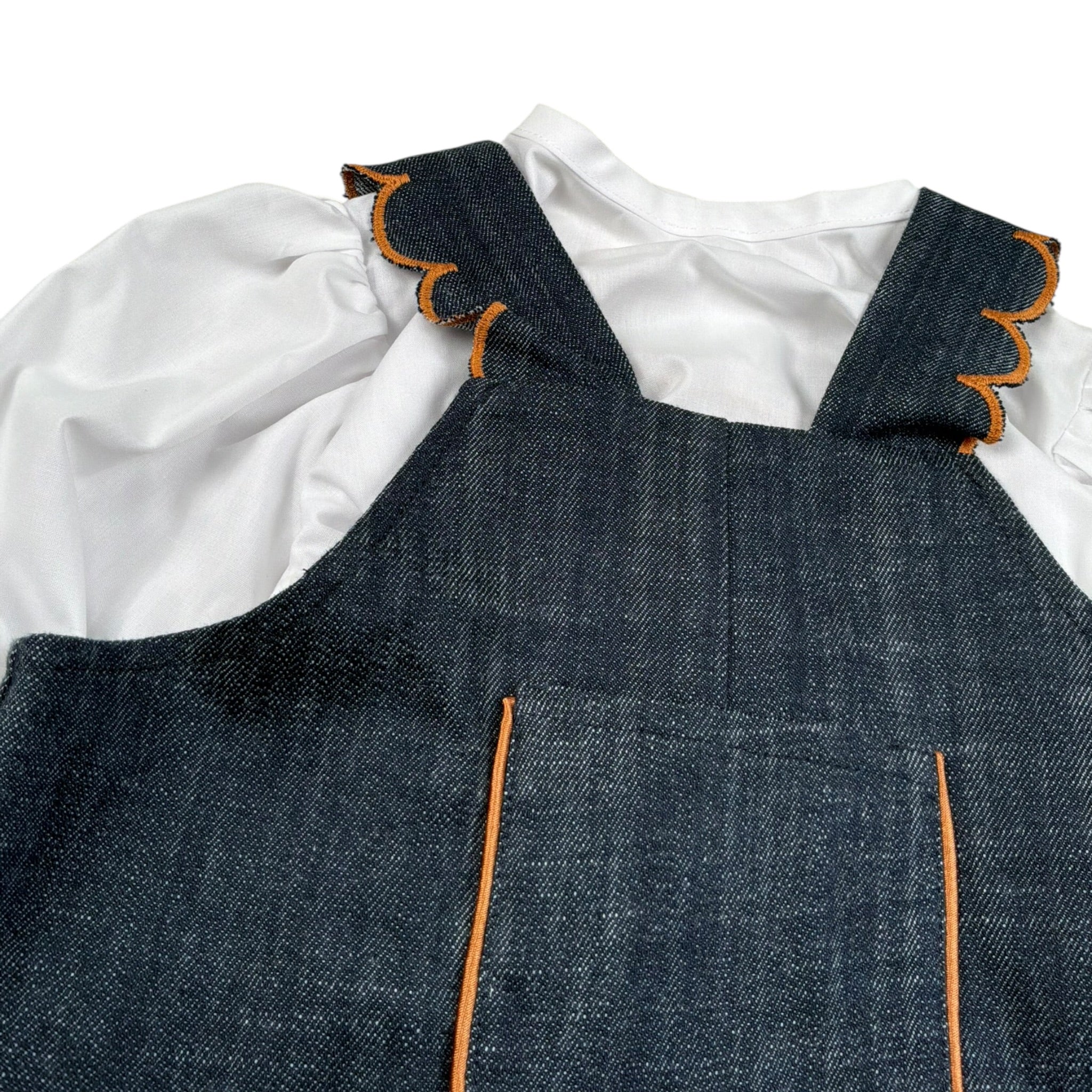 Coco' Et Mama' Completo 2 Pezzi Camicia-Salopette per Neonata EELTTRABABY BLU COCO' ET MAMA' 