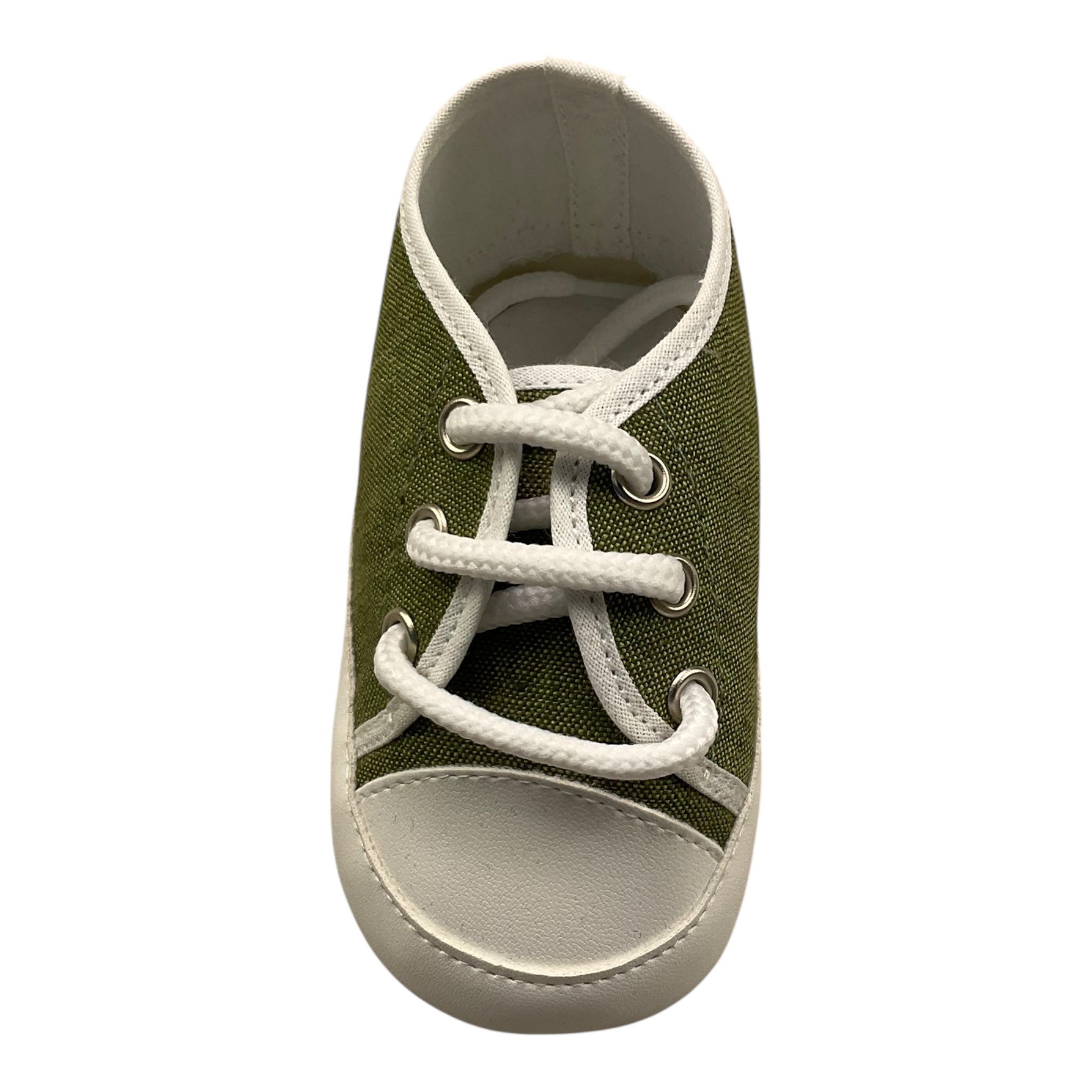 Colori Chiari Scarpine Tinta Bicolore per Neonato MN958141 BIANCO/VERDE COLORI CHIARI 