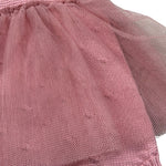 Cnd Pagliaccetto Tinta Unita con Tulle per Neonata 55937010 ROSA CND 