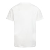 Converse T-Shirt Girocollo tinta unita con Logo Bianco per Bambino 9C9506 BIANCO CONVERSE 
