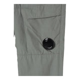 C.P. Company Pantalone Tinta Unita con Elastico In Vita per Bambino CMP00M VERDE C.P. COMPANY 
