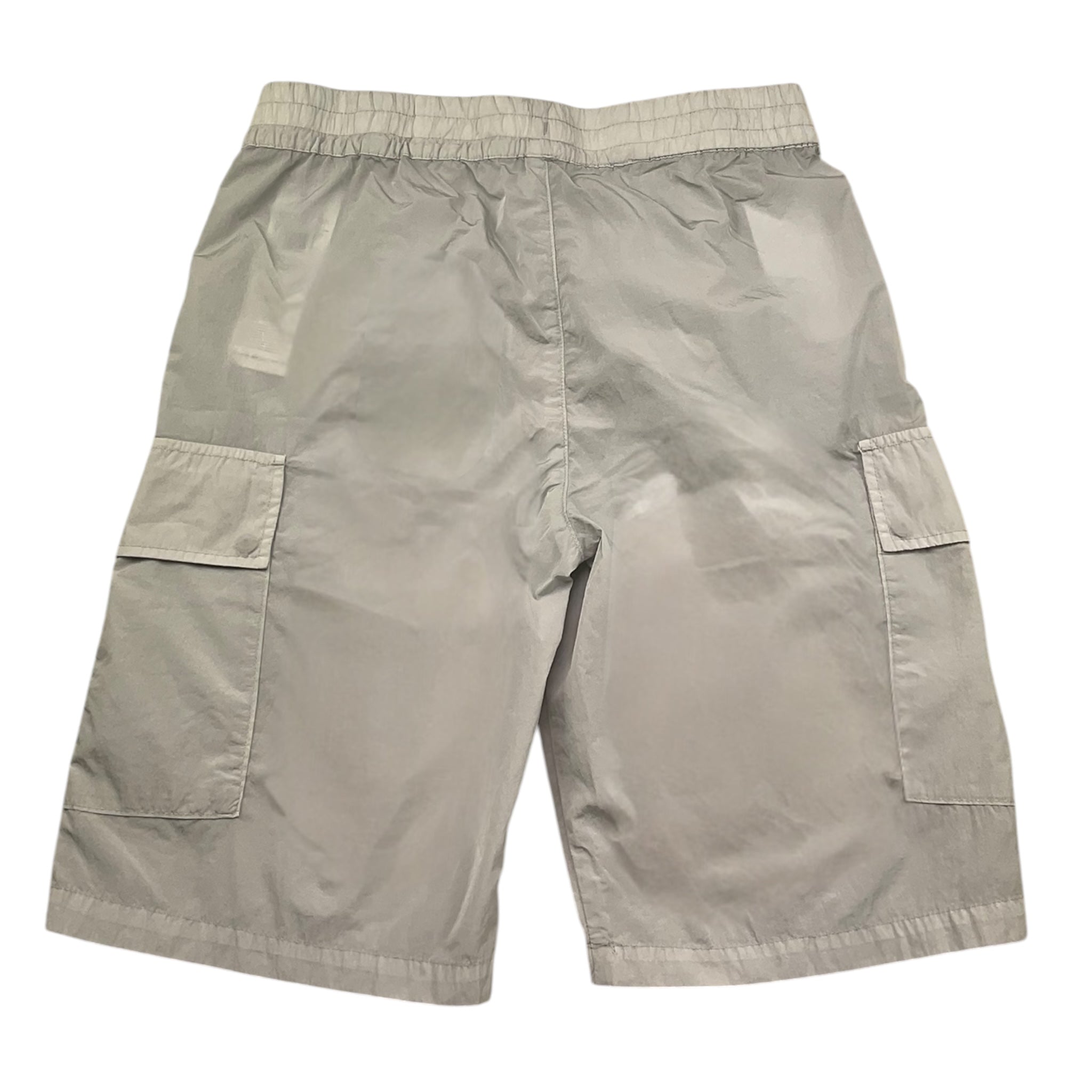 C.P. Company Bermuda Tinta Unita con Elastico In Vita per Bambino CUQ008 GRIGIO C.P. COMPANY 