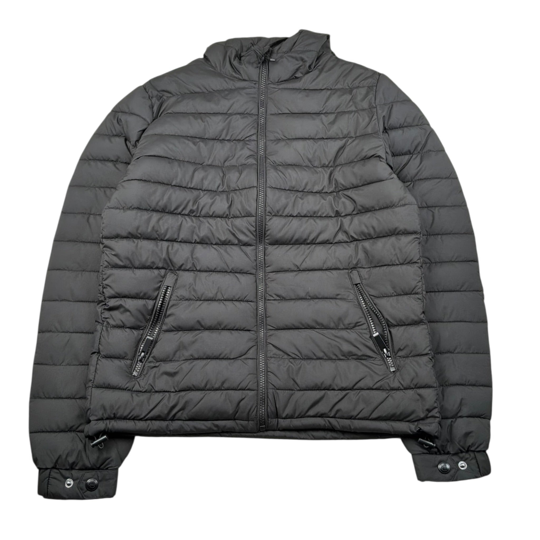 Dan John Giubbino Tinta Unita con Cappuccio per Bambino GBD5302J NERO DAN JOHN 