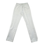 Daniele Alessandrini Pantalone Tinta Unita con Elastico In Vita per Bambino 1235P00065 BIANCO DANIELE ALESSANDRINI 
