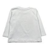 Daniele Alessandrini Shirt Girocollo Tinta Unita con Logo per Neonato 1291M00072N BIANCO DANIELE ALESSANDRINI 