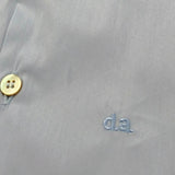 Daniele Alessandrini Camicia Manica Lunga Tinta Unita con Stampa per Neonato 1295C0674 AZZURRO DANIELE ALESSANDRINI 